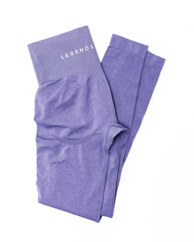 Seamless Purple Leggings